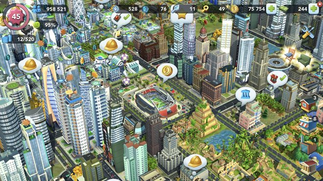 SimCity é o melhor simulador de construção de cidades para celular