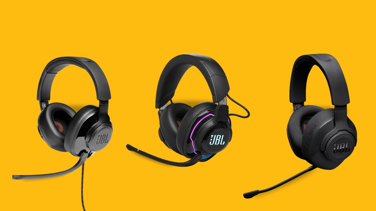 Headset JBL com som potente e conforto para músicas, jogos e chamadas