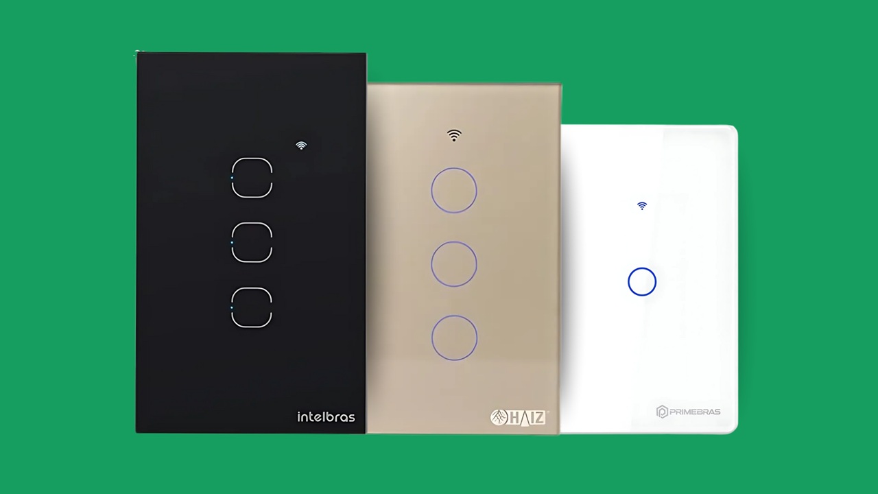 O melhor interruptor inteligente para facilitar sua rotina com mais tecnologia