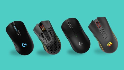 Mouse sem fio recarregável para trabalhar ou jogar sem interrupções