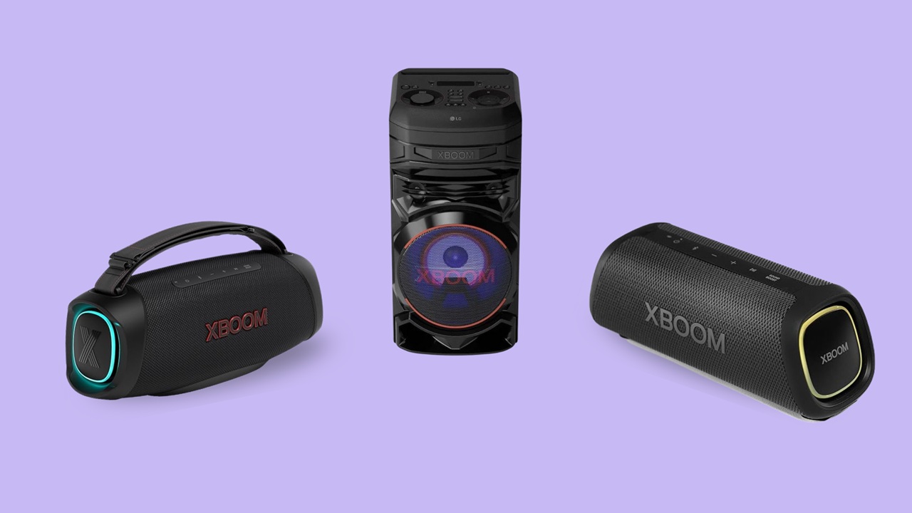 Caixa de som LG: potência e clareza pra animar qualquer momento do seu dia