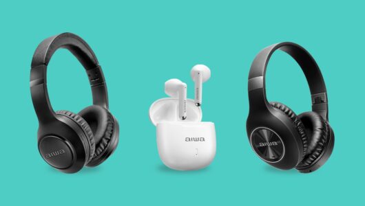 Fone Aiwa entrega ótima experiência sonora com som limpo e potente