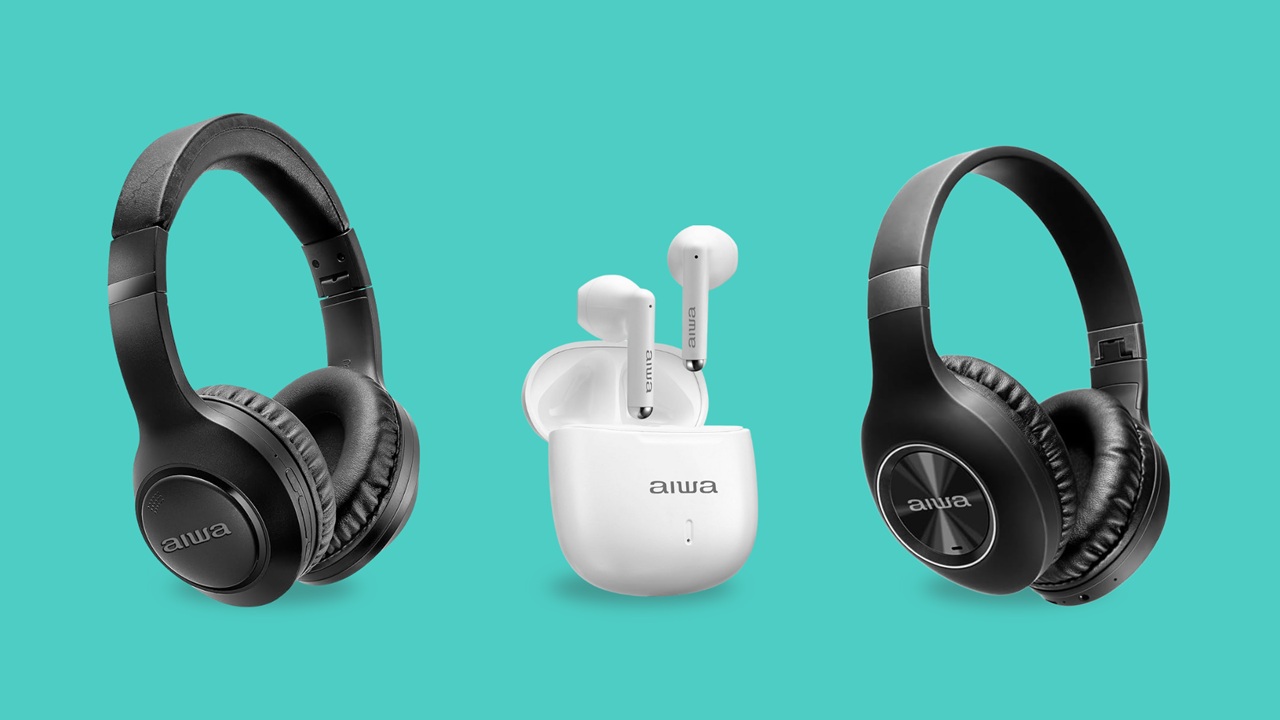 Fone Aiwa entrega ótima experiência sonora com som limpo e potente