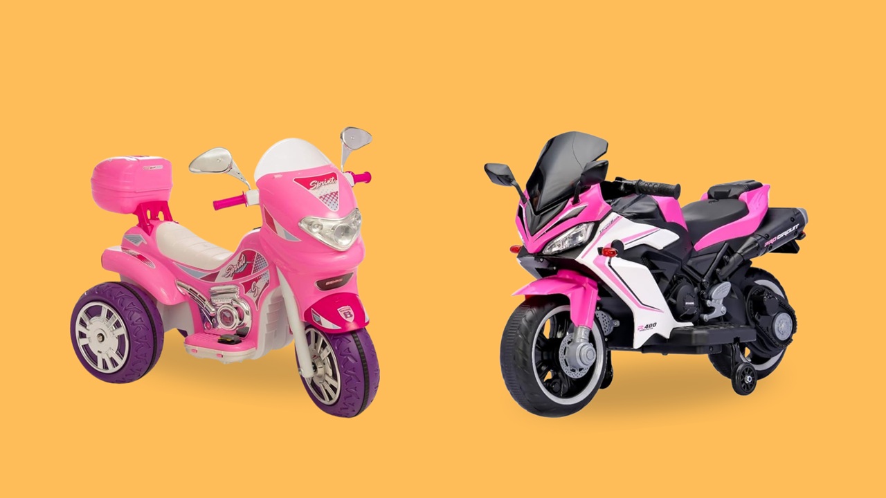 Moto elétrica infantil feminina: diversão segura e cheia de estilo para o dia a dia das meninas