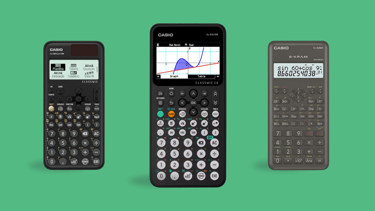Calculadora científica facilita cálculos complexos para estudo e trabalho