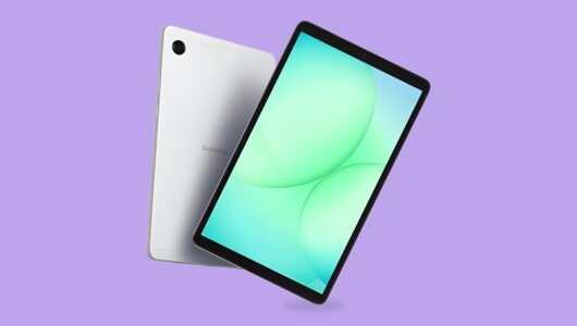Tablet pequeno facilita a mobilidade com tamanho compacto e peso leve