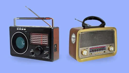 Ouça notícias e músicas em qualquer lugar com o melhor rádio portátil