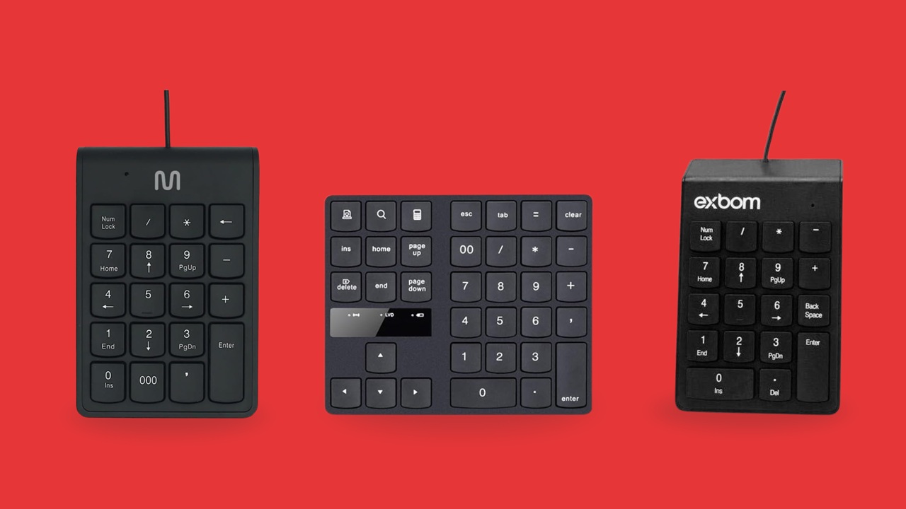 10 melhores teclados numéricos para resolver cálculos de forma prática