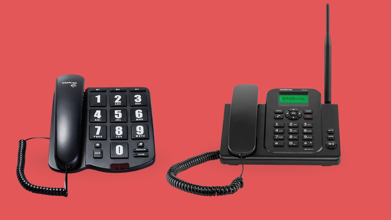 Melhor telefone com fio Intelbras para residências, escritórios e comércios