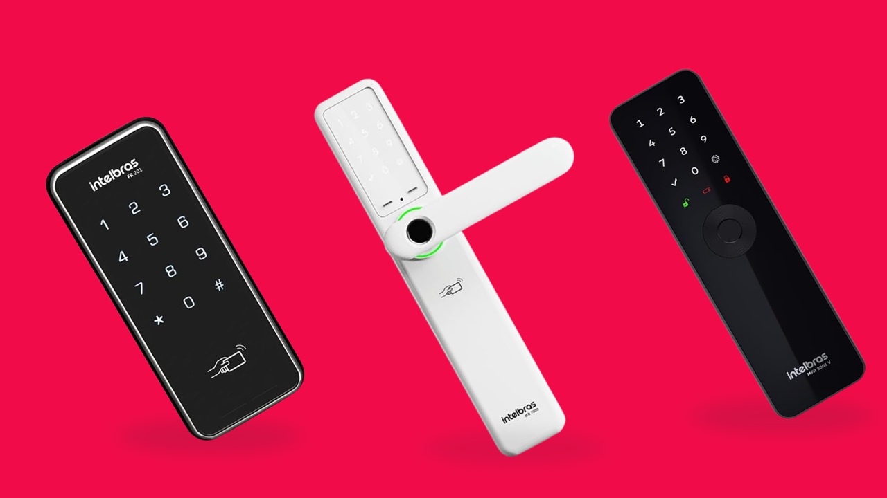 Fechadura digital Intelbras para mais controle e segurança
